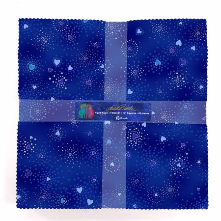 Laurel Burch Basics Night Magic 10" Layer Cake