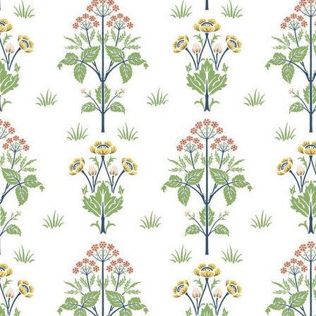 Leicester Meadowsweet White Fabric-Free Spirit Fabrics-My Favorite Quilt Store