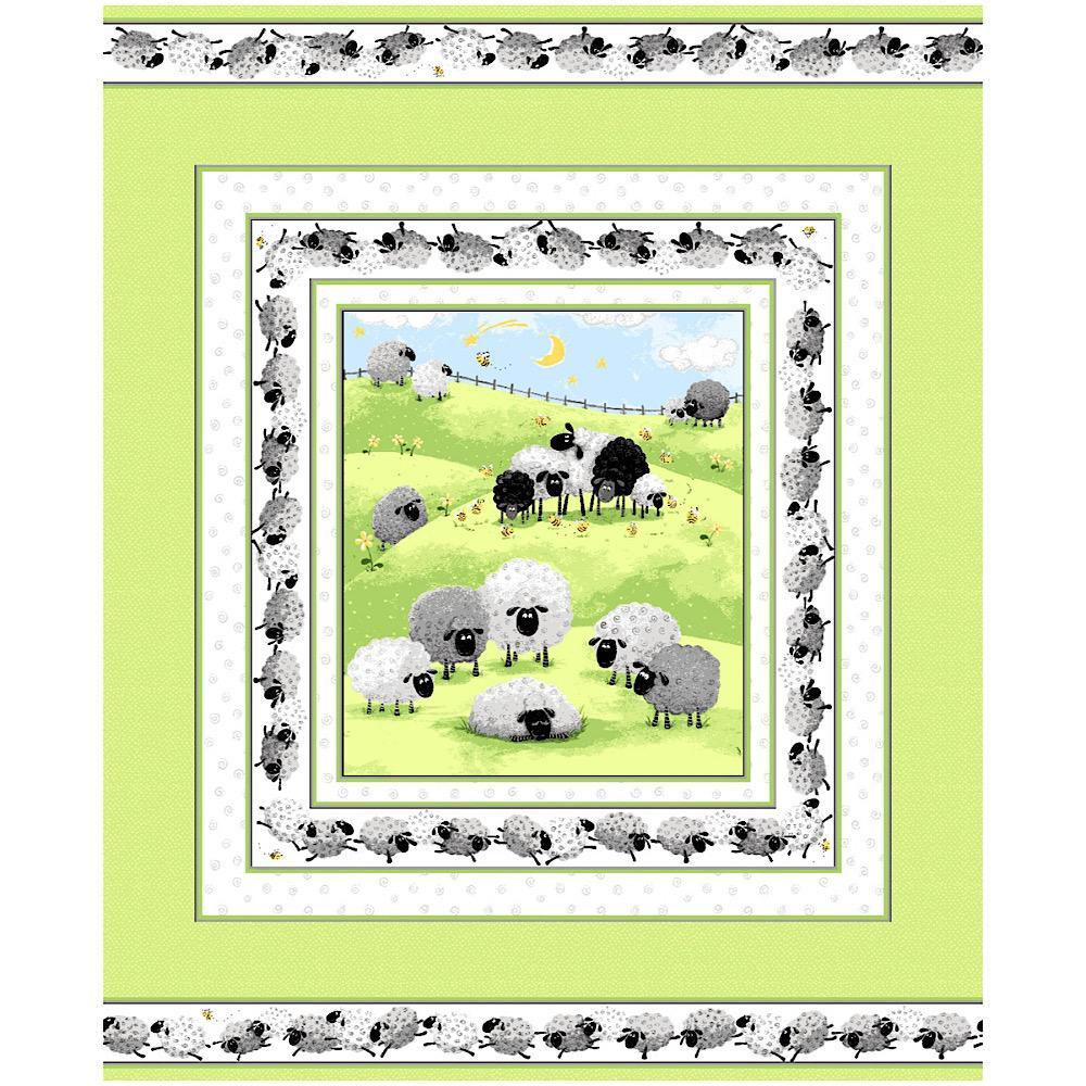 Lewe the Ewe Quilt Panel-Susybee-My Favorite Quilt Store