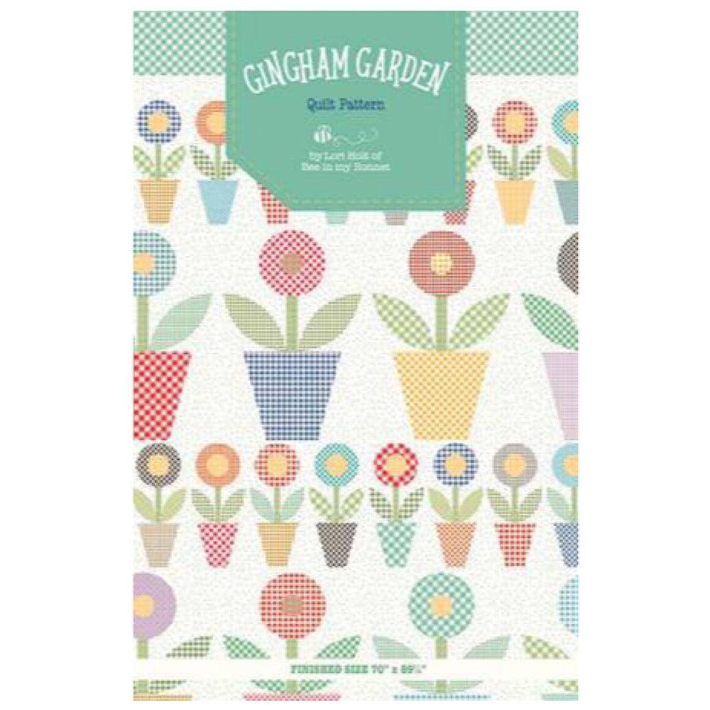 Lori Holt Gingham Garden Quilt Pattern-Riley Blake Fabrics-My Favorite Quilt Store