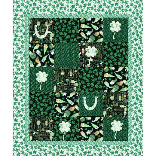 Luck of the Gnomes Quilt Pattern - Free Digital Download-Benartex Fabrics-My Favorite Quilt Store