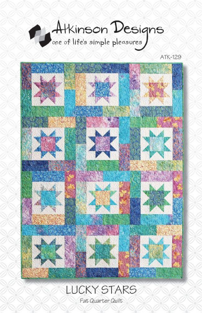 Lucky Stars Quilt Pattern-Atkinson Designs-My Favorite Quilt Store