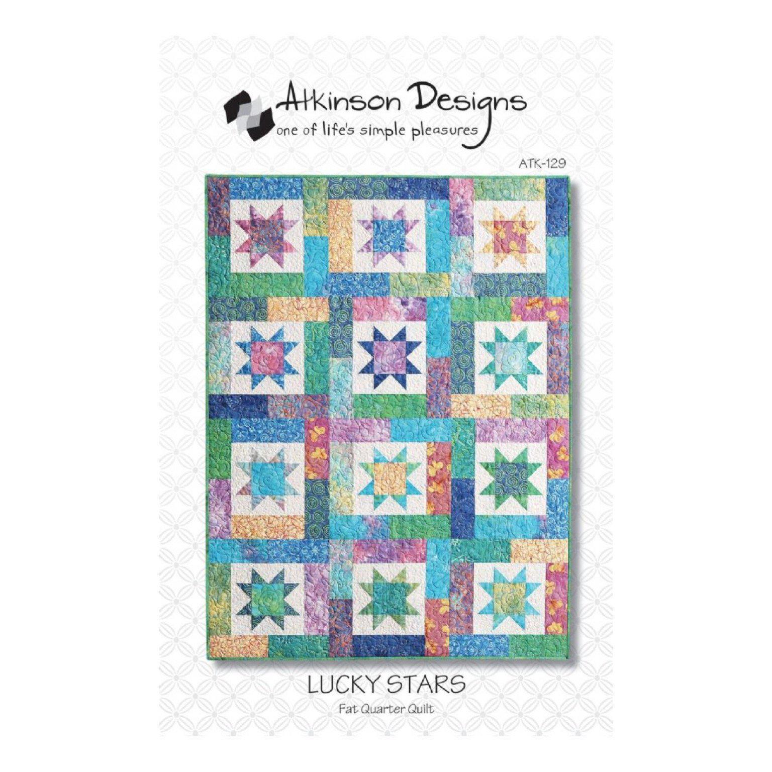Lucky Stars Quilt Pattern-Atkinson Designs-My Favorite Quilt Store
