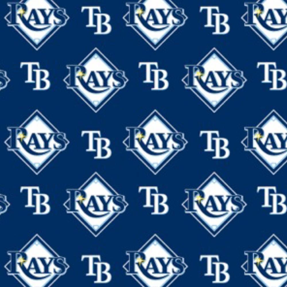 MLB Tampa Bay Rays Cotton Fabric