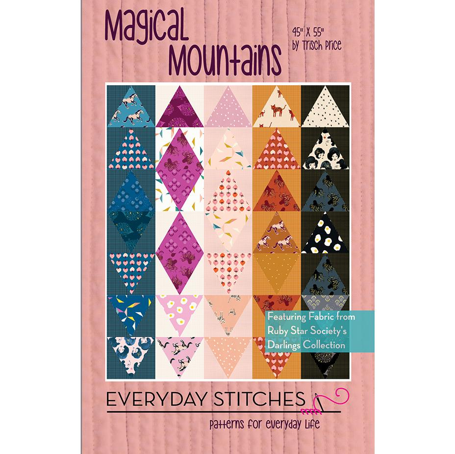 Magical Mountains Quilt Pattern-Everyday Stitches-My Favorite Quilt Store