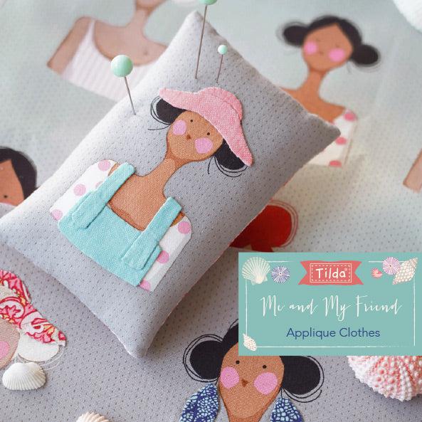 Me and My Friend Applique Pin Cushion Pattern - Digital Download