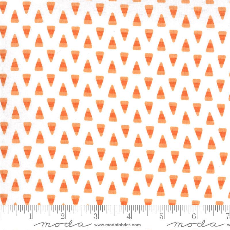 Midnight Magic 2 Ghost Candy Corn Fabric-Moda Fabrics-My Favorite Quilt Store