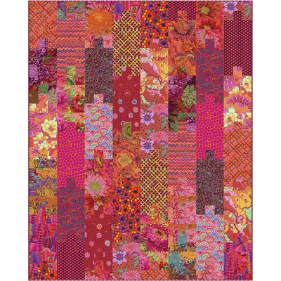 Mimi\'s Delight Kaffe Equator Colorway Quilt | Quilt Fabrics - Favorite Spirit Kit Store by Free My Kaffe Fassett