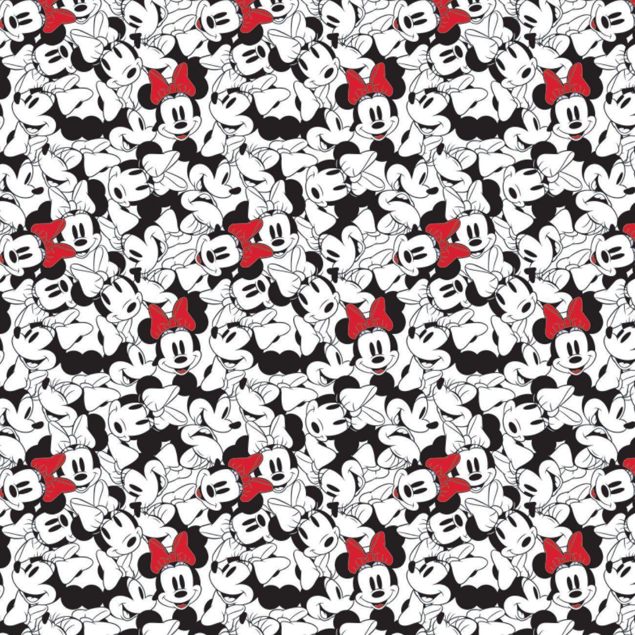Fabric Street Disney Minnie Mouse Polka Dot Happiness