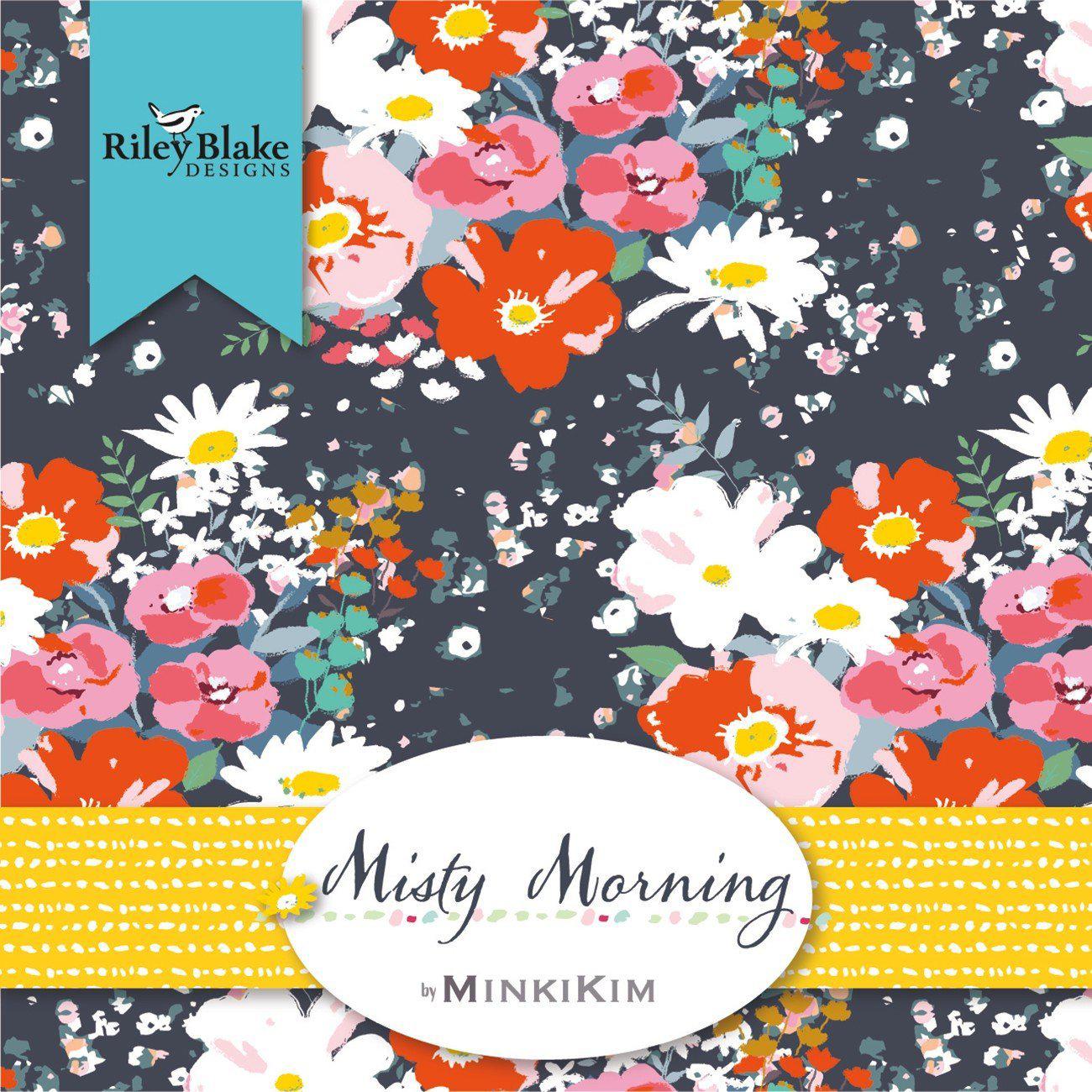 Misty Morning Fat Quarter Bundle-Riley Blake Fabrics-My Favorite Quilt Store
