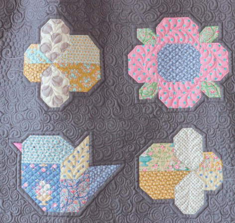 Mix and Match Flower Block Pattern - Digital Download-Tilda Fabrics-My Favorite Quilt Store