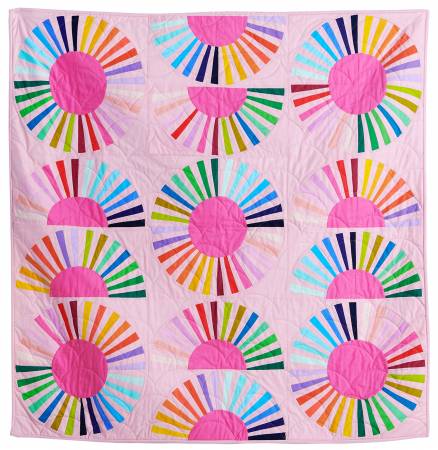 Mod Daisy Quilt Kit-Windham Fabrics-My Favorite Quilt Store