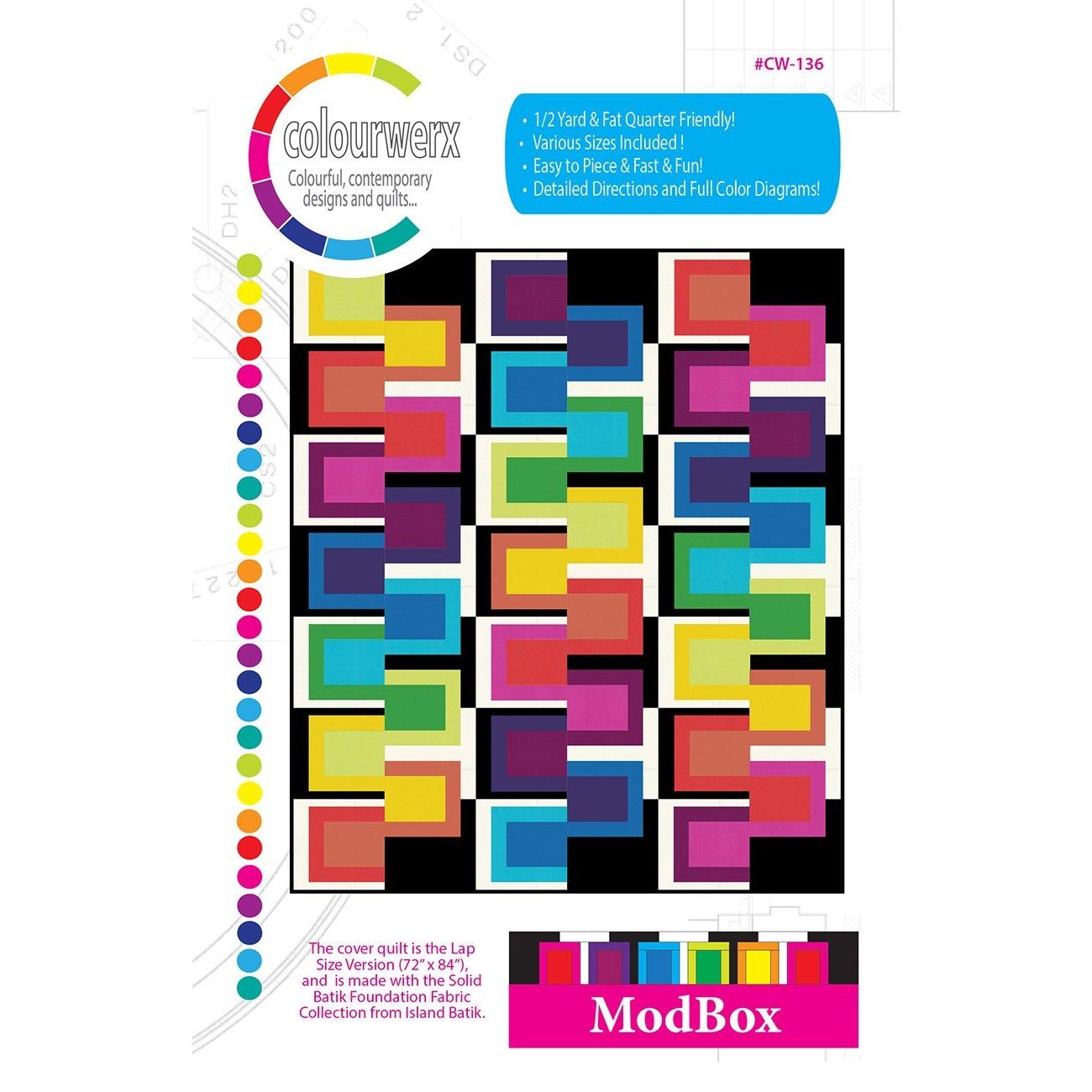 ModBox Quilt Pattern-Colourwerx-My Favorite Quilt Store