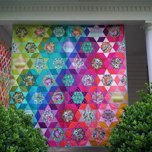 Moon Garden Moonbow Quilt Pattern - Free Digital Download-Free Spirit Fabrics-My Favorite Quilt Store