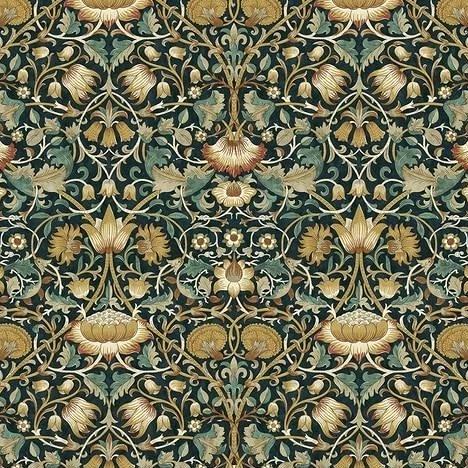 Morris & Co Autumn Lodden Fabric