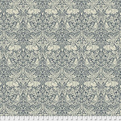 Morris & Co Brer Rabbit Navy Fabric-Free Spirit Fabrics-My Favorite Quilt Store