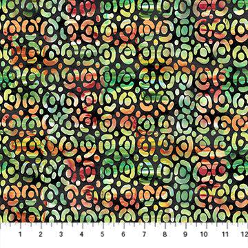 My Mother's Garden Black Cabbages Digital Fabric-Northcott Fabrics-My Favorite Quilt Store