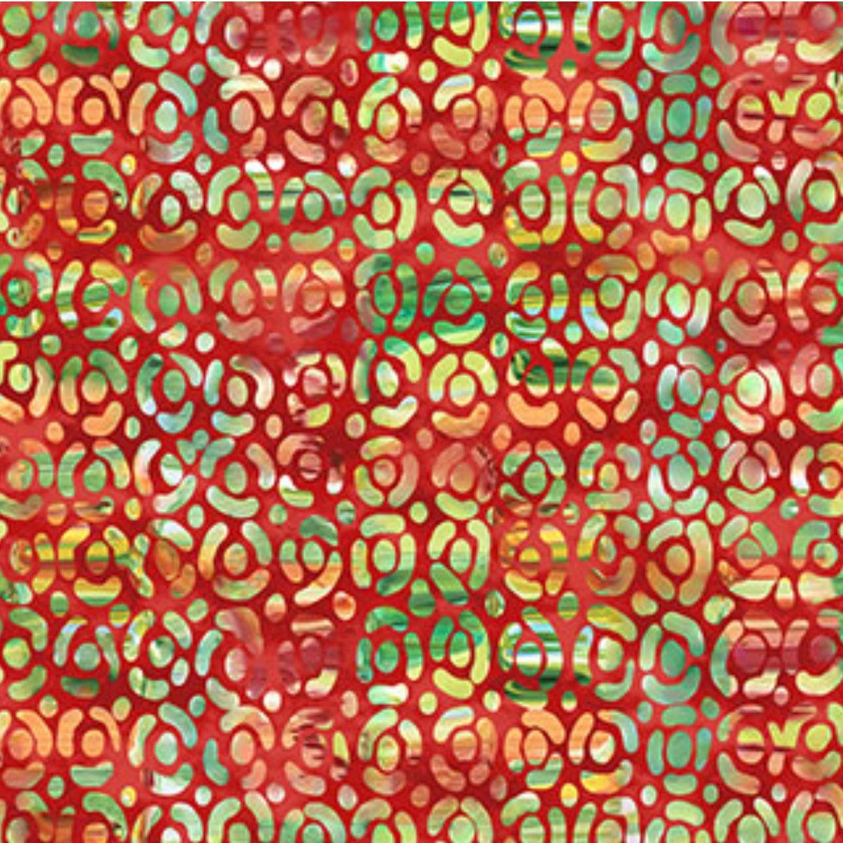 My Mother's Garden Red Cabbages Digital Fabric