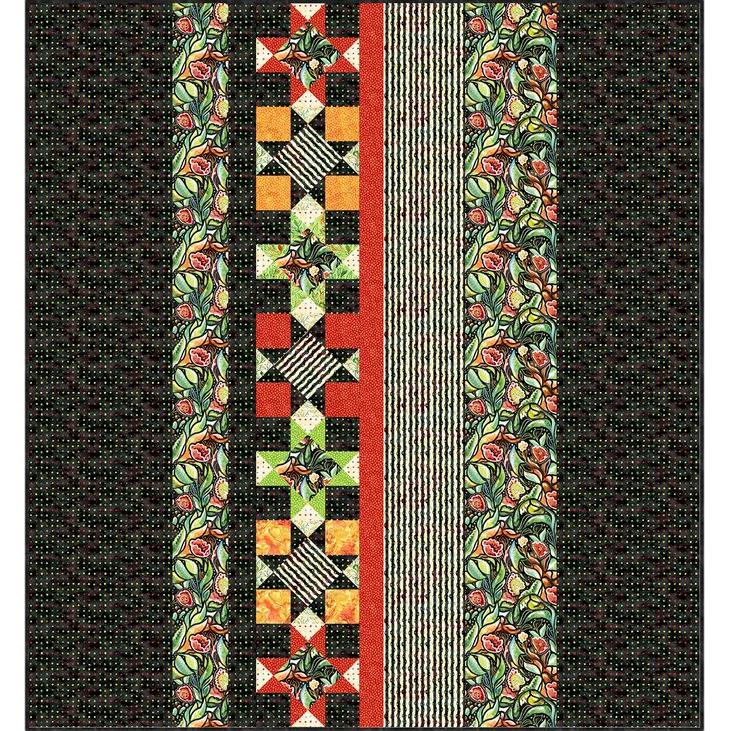 My Mother's Garden Seven Stars Quilt Kit-Northcott Fabrics-My Favorite Quilt Store