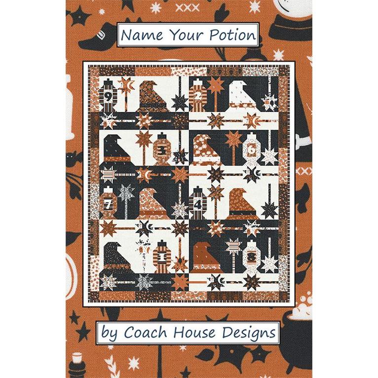 Name Your Potion Quilt Pattern-Coach House Designs-My Favorite Quilt Store