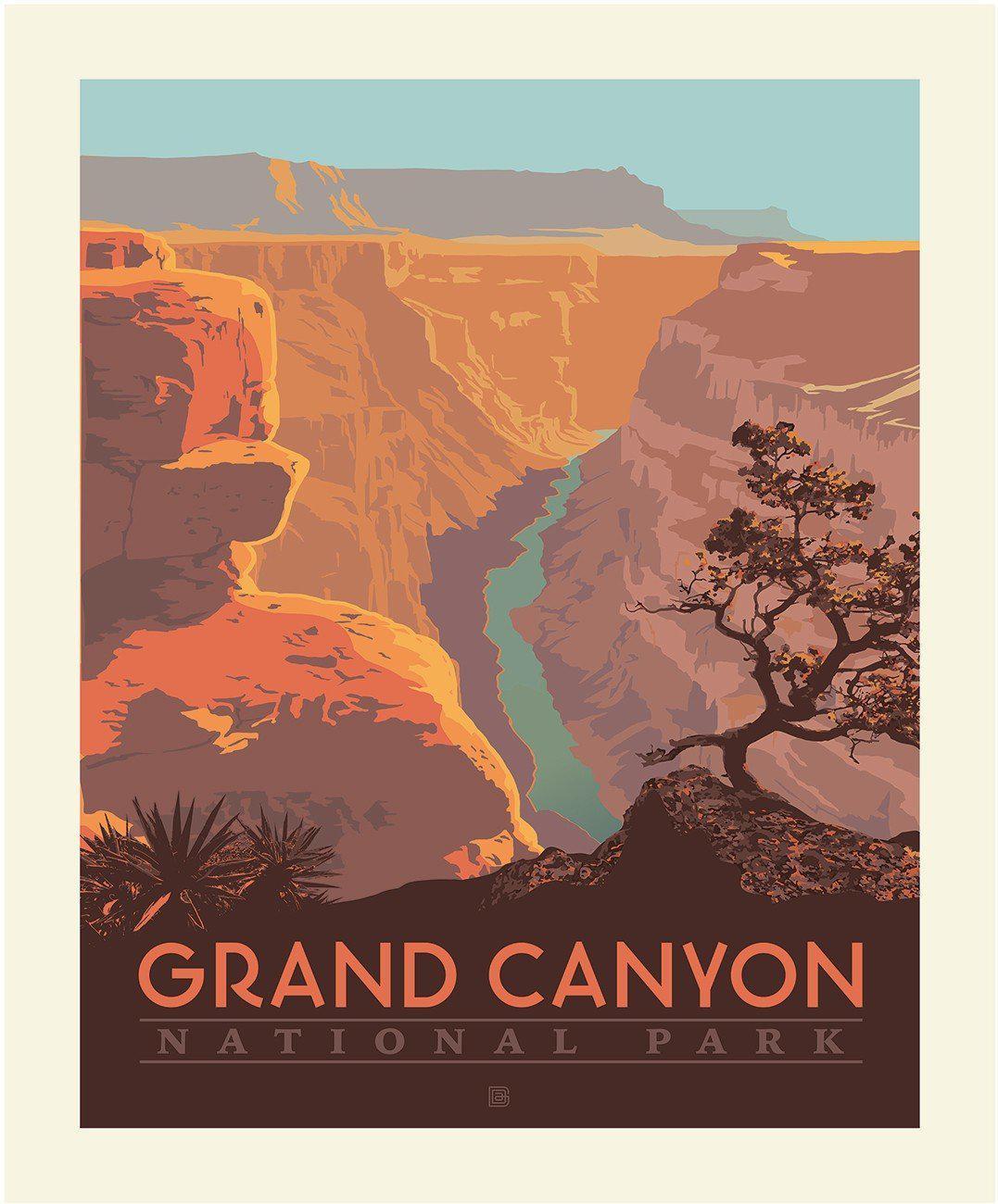 National Parks Grand Canyon Panel 36"x 43/44"-Riley Blake Fabrics-My Favorite Quilt Store