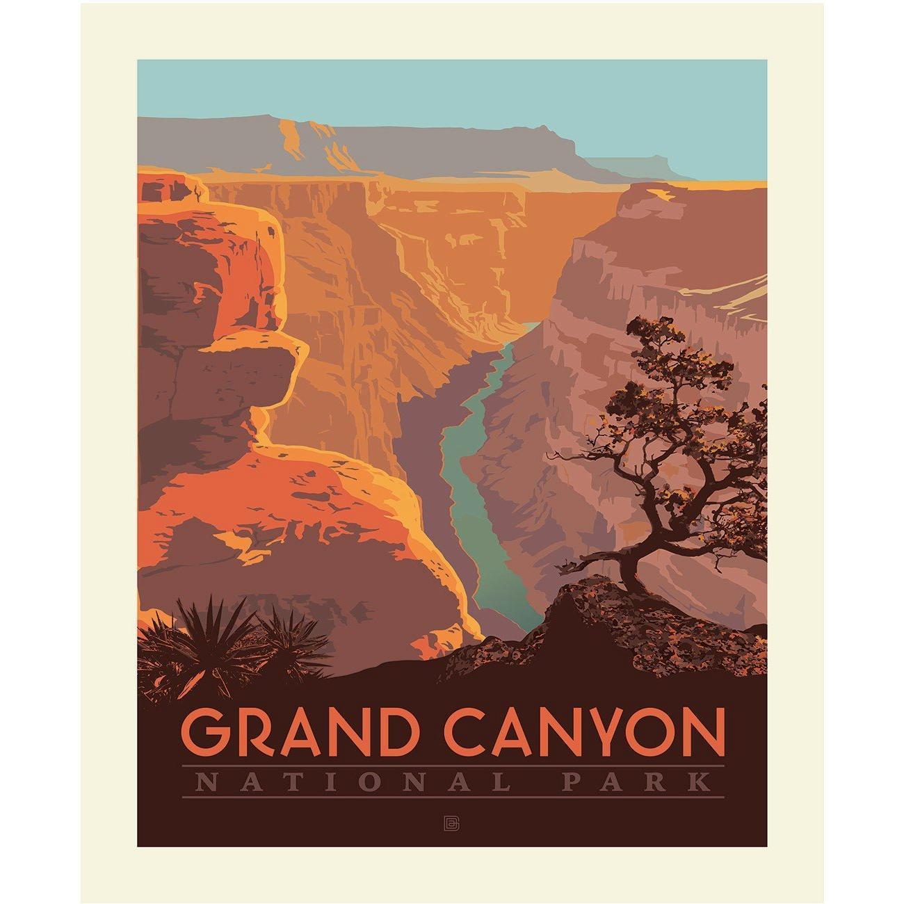 National Parks Grand Canyon Panel 36"x 43/44"