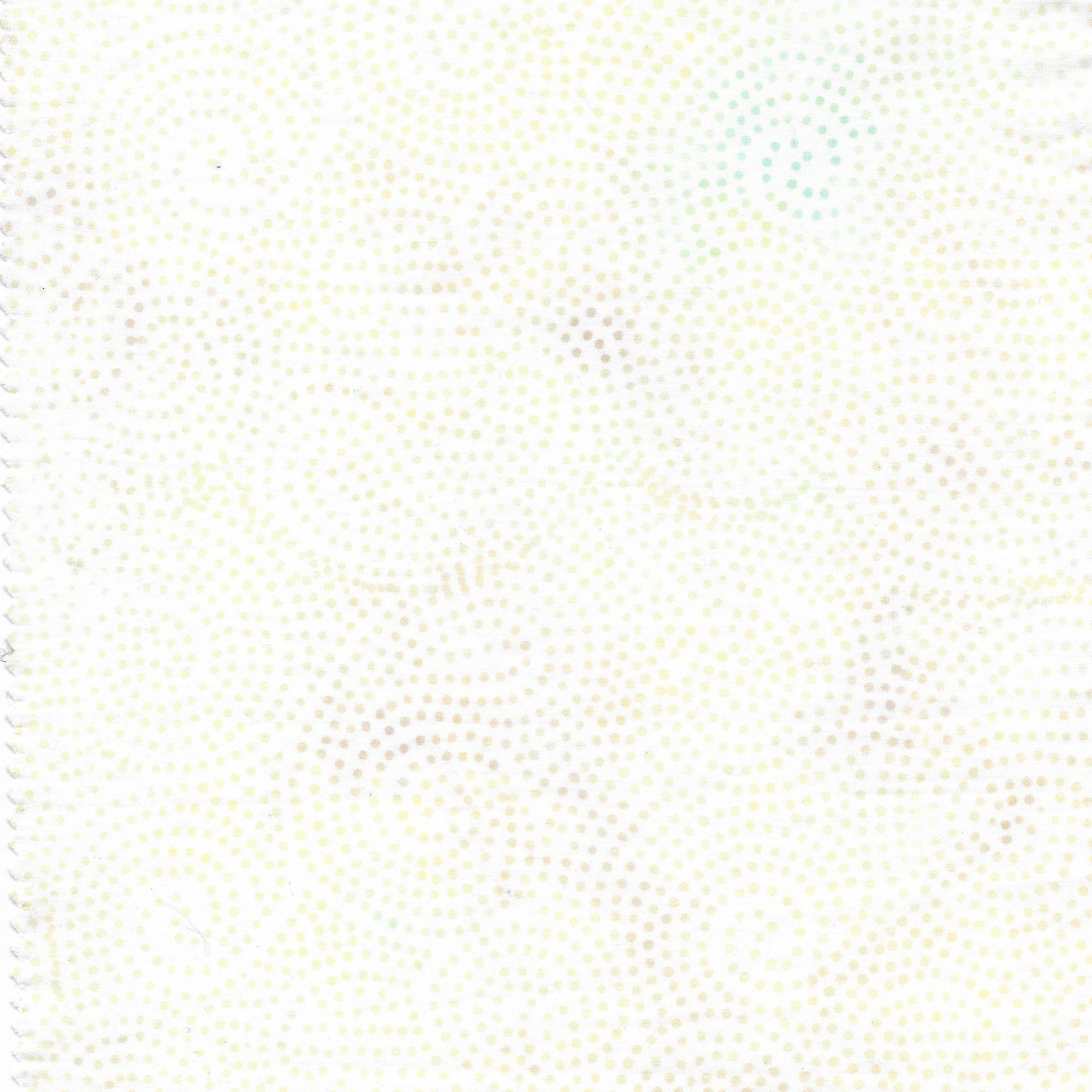 Neutrals Egg White Swirl Dot Batik Fabric-Island Batik-My Favorite Quilt Store