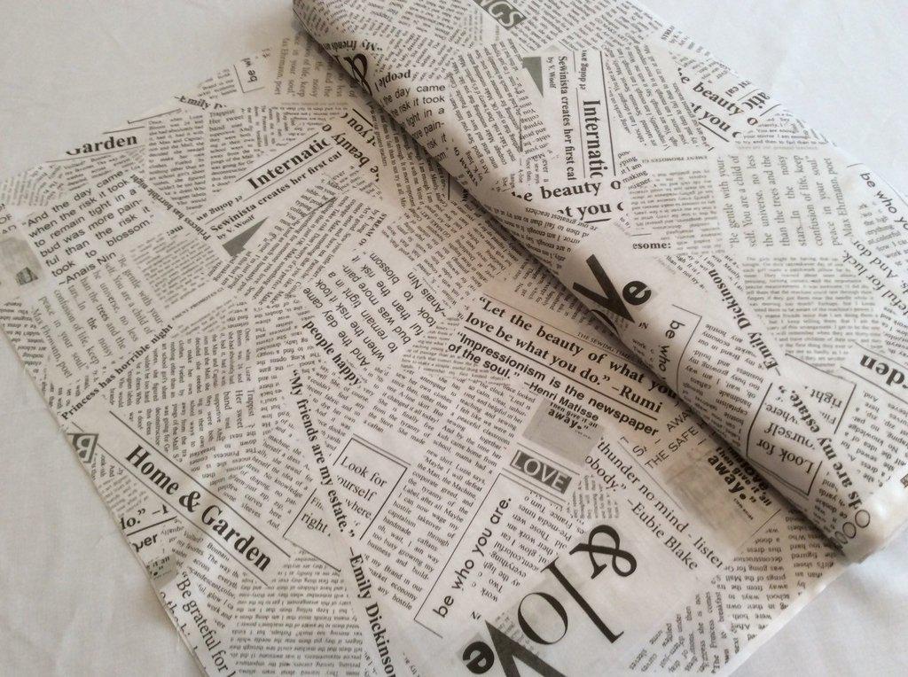 Newsprint Clippings Fabric-Windham Fabrics-My Favorite Quilt Store