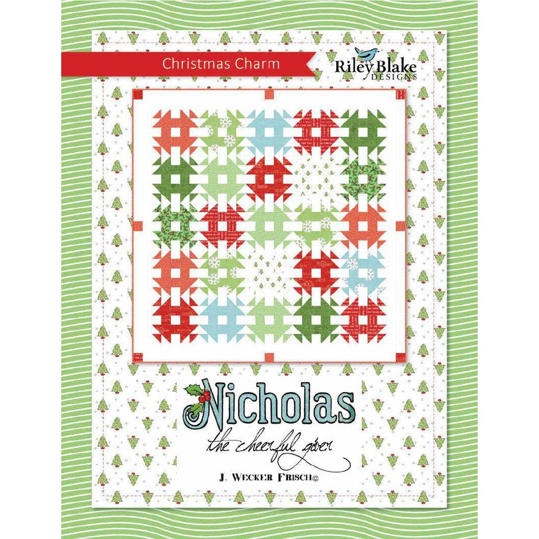 Nicholas Christmas Charm Quilt Pattern - Free Digital Download
