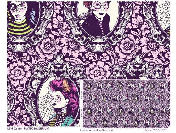 Night Shade Deja Vu Mini Coven Fabric-Free Spirit Fabrics-My Favorite Quilt Store