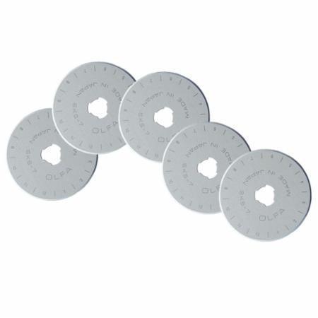 Olfa Replacement Blades 45mm (5 blades)-Olfa-My Favorite Quilt Store