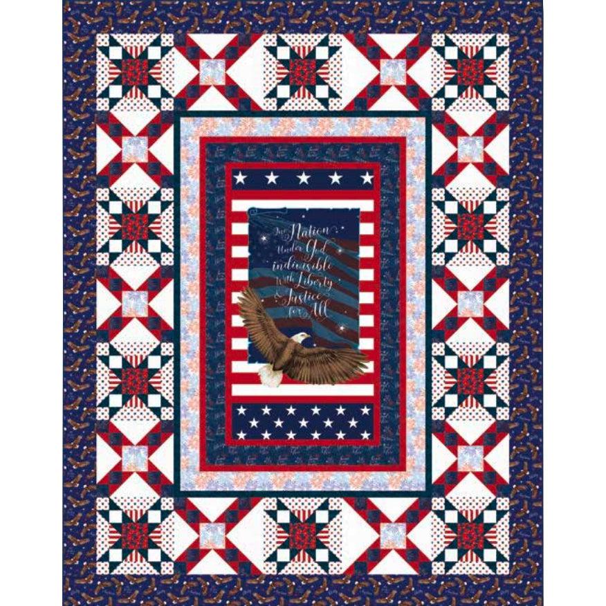 One Nation Panel Quilt Pattern - Free Digital Download