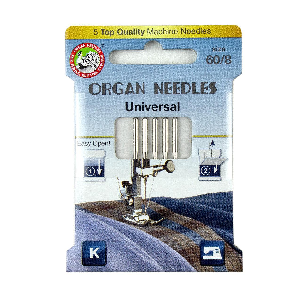 Organ Needles Universal Size 60/8 Eco Pack-Organ Needles-My Favorite Quilt Store