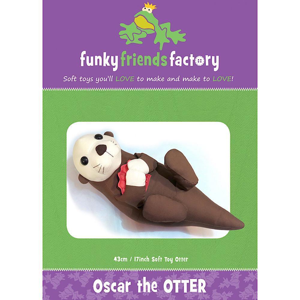 Oscar Otter Funky Friends Factory Pattern-Funky Friends Factory-My Favorite Quilt Store