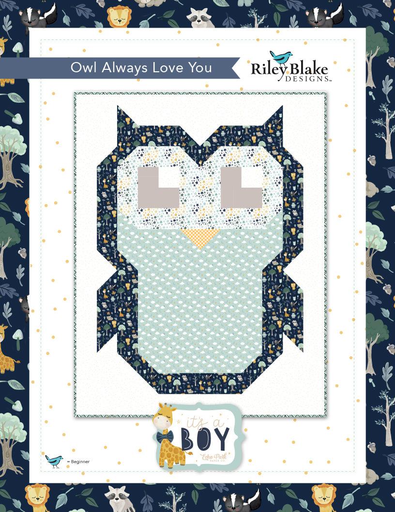 Its A Boy Panel Quilt - Free Pattern Download - Riley Blake Fabrics