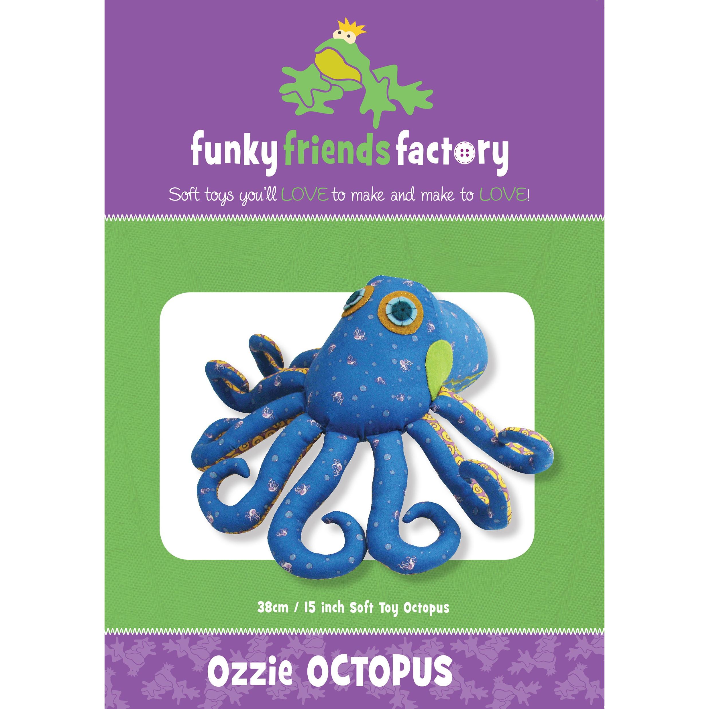 Ozzie Octopus Funky Friends Factory Pattern