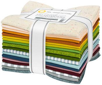 Palette Picks by Studio RK - Pen & Paper Patterns Palette Fat Quarter Bundle-Robert Kaufman-My Favorite Quilt Store