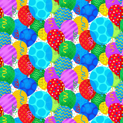 karmic balloon dots Fabric