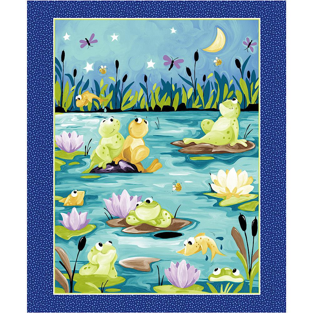 Paul's Pond Panel 36"x 44/45-Susybee-My Favorite Quilt Store