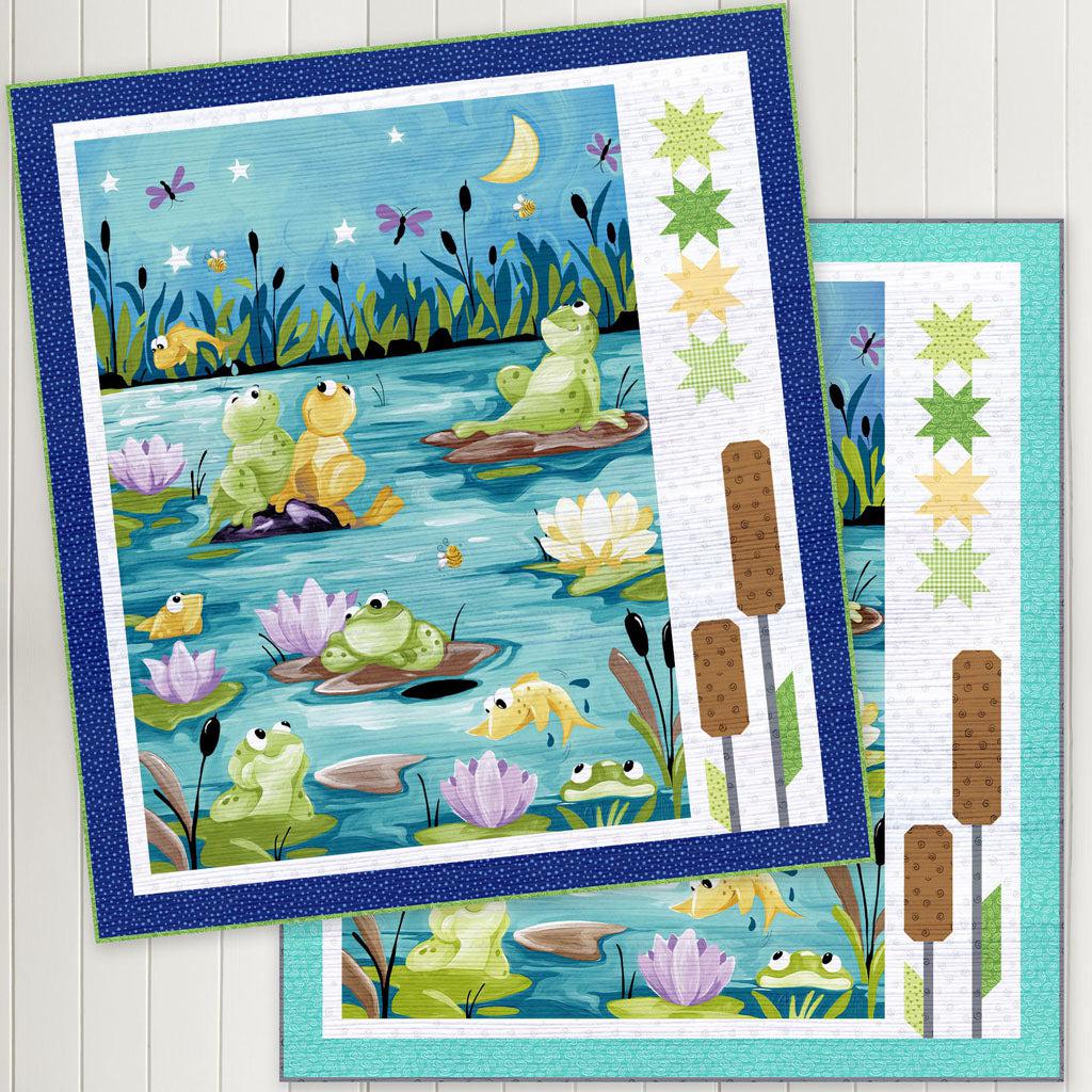 Paul's Pond Party Quilt Pattern - Free Pattern Download-Susybee-My Favorite Quilt Store