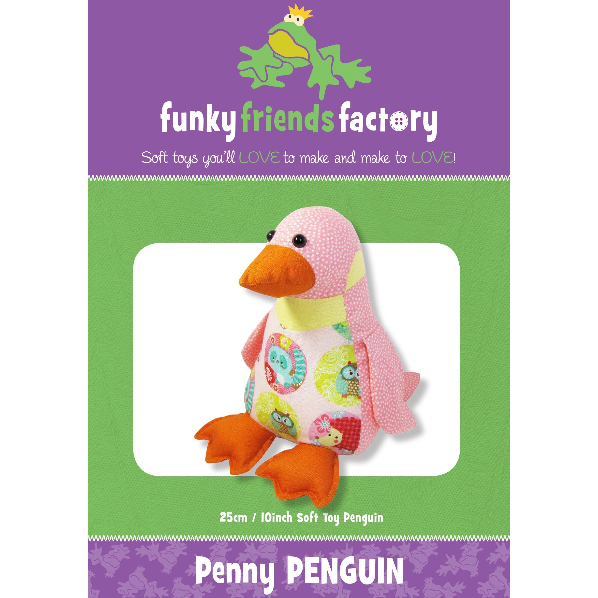 Penny Penguin Funky Friends Factory Pattern
