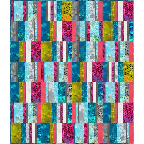 Pick Up Sticks Quilt Pattern - Free Digital Download