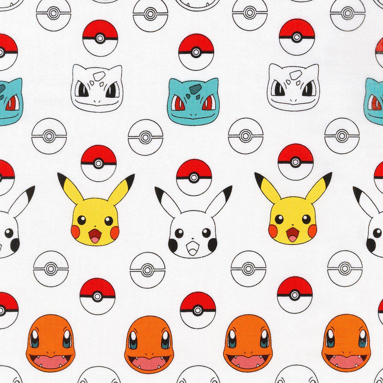 pikachu pattern wallpaper