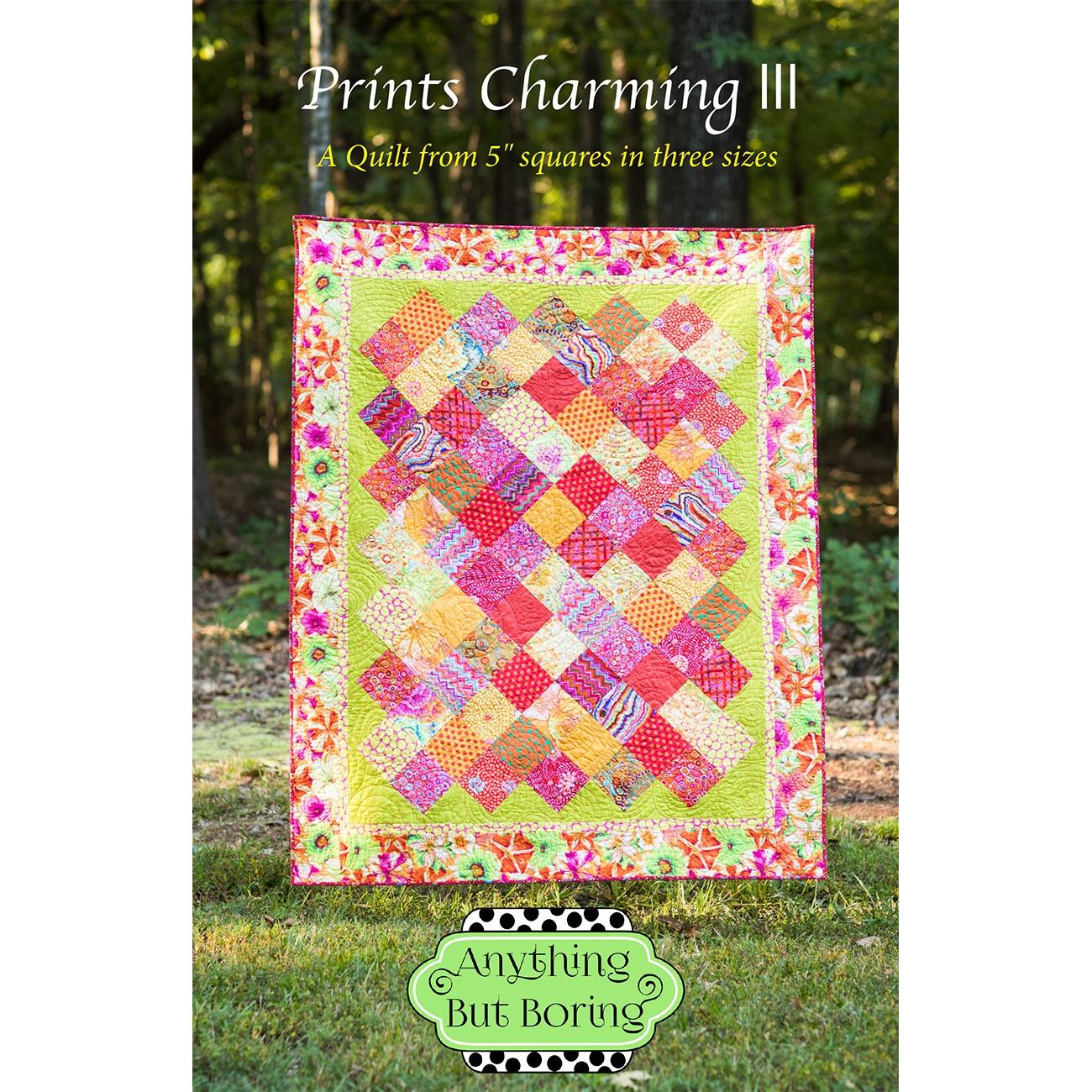 Prints Charming III Quilt Pattern-Anything But Boring-My Favorite Quilt Store