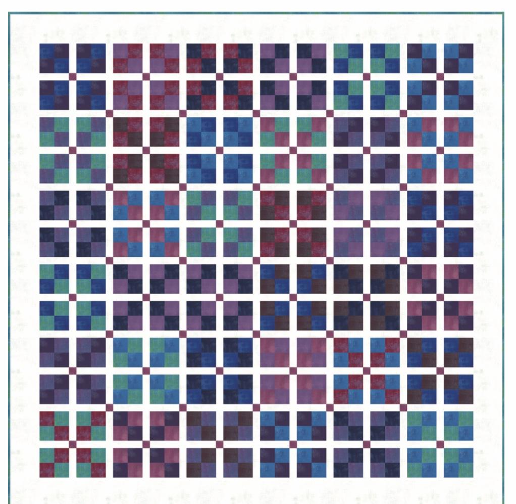 Quadrangle Quilt Pattern-Moda Fabrics-My Favorite Quilt Store