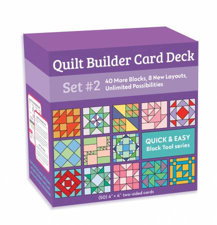 Quilt Builder Card Deck #2-C & T Publishing-My Favorite Quilt Store