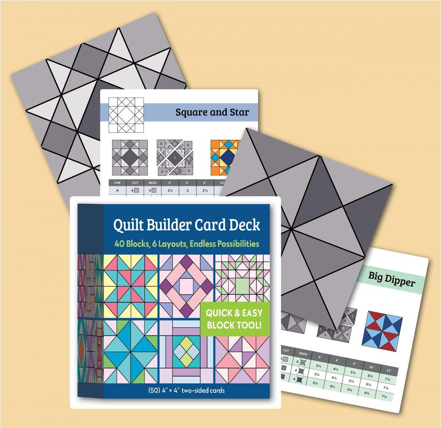 Quilt Builder Card Deck-C & T Publishing-My Favorite Quilt Store