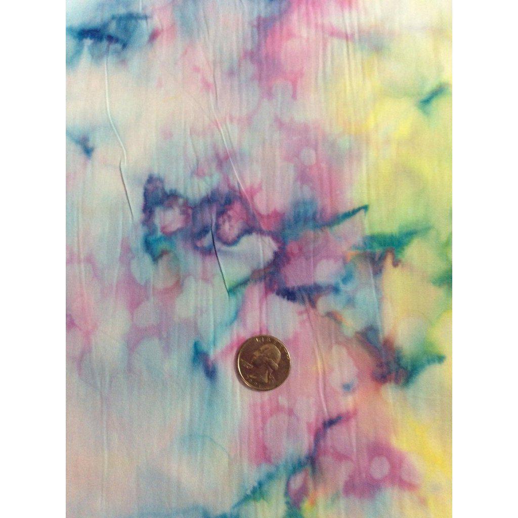 Kids Tie Dye Pink Upholstery Fabric, Batik Fabric by The Yard for Children  Boys Girl Women, Watercolor Psychedelic Decorative Fabric for Quilting