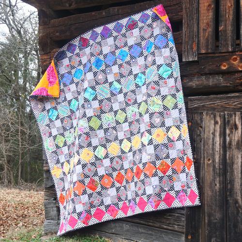 Rainbow Star Bold Colorway Quilt Pattern-Free Spirit Fabrics-My Favorite Quilt Store