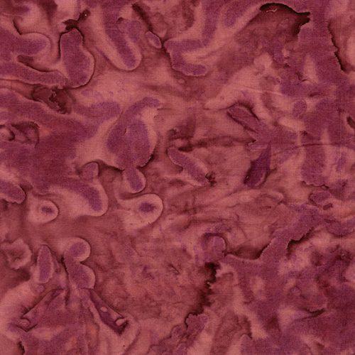 Raisin Watercolor Batik Fabric